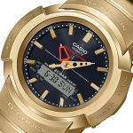 Casio G-Shock AWM500GD-9ADR Black Analog Digital Day Date Dial Gold Resin Bracelet Watch New