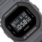 Casio G-Shock DW5610UU-8DR Black LED Day Date Digital Dial Grey Resin Band Watch New