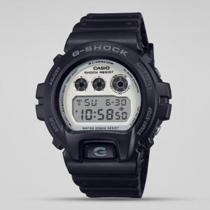 Casio G-Shock DW6900WD-1DR Grey LED Day Date White Digital Dial Black Resin Band Watch New