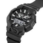 Casio G-Shock GA010-1A1DR LED Day Date Display Analog Digital Dial Black Resin Band Watch New