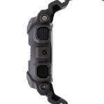 Casio G-Shock GA100FL-8ADR LED Day Date Display Orange Analog Digital Dial Grey Resin Band Watch New