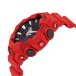 Casio G-SHOCK GA700-4A Black LED Analog Digital Dial Red Resin Band Unisex Watch New
