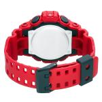 Casio G-SHOCK GA700-4A Black LED Analog Digital Dial Red Resin Band Unisex Watch New