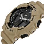 Casio G-SHOCK GA100L-8A Black LED Analog Digital Dial Beige Resin Band Man Watch New