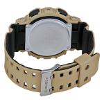 Casio G-SHOCK GA100L-8A Black LED Analog Digital Dial Beige Resin Band Man Watch New