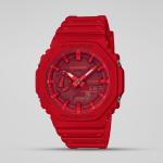 Casio G-SHOCK GA2100-4A Red LED Analog Digital Dial Resin Band Watch New