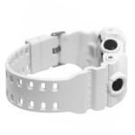 Casio G-SHOCK GA700-7A Black LED Analog Day Date Digital Dial White Resin Band Watch New