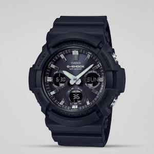 Casio G-SHOCK GAS100B-1A Black LED Day Date Analog Digital Dial Resin Band Watch New
