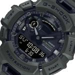 Casio G-SHOCK GBA900UU-3ADR Black LED Day Date Analog Digital Dial Green Resin Band Watch New