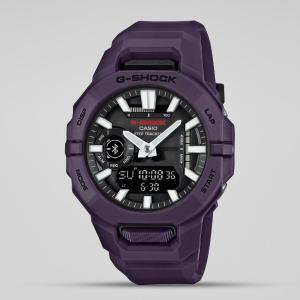 Casio G-SHOCK SQUAD GBA950-2ADR Black LED Day Date Analog Digital Dial Purple Resin Band Watch New