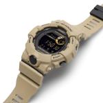 Casio G-SHOCK GBD800UC-5 Black LED Day Date Digital Dial Beige Resin Band Bluetooth Watch New