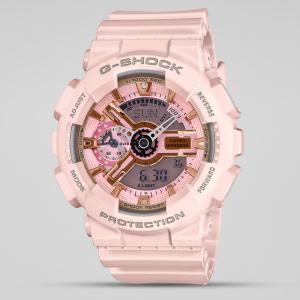 Casio G-SHOCK GMAS110MP-4A1  Pink LED Day Date Analog Digital Dial Resin Band Women's Watch New