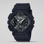 Casio G-SHOCK GMAS120MF-1A  Black LED Day Date Analog Digital Dial Resin Band Women's Watch New