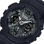 Casio G-SHOCK GMAS120MF-1A  Black LED Day Date Analog Digital Dial Resin Band Women's Watch New