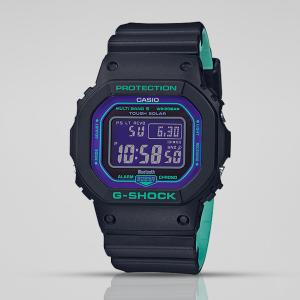 Casio G-SHOCK GW-B5600BL-1 Blue LED Digital Dial Black Resin Band Unisex Watch New