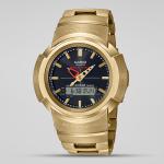 Casio G-Shock AWM500GD-9ADR Black Analog Digital Day Date Dial Gold Resin Bracelet Watch New