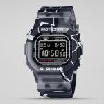 Casio G-Shock DW5000SS-1DR Black Digital Day Date Dial Transparent Resin Band Watch New