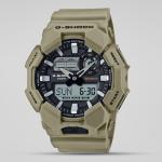 Casio G-Shock GA010-5ADR LED Day Date Display Analog Digital Dial Beige Resin Band Watch New