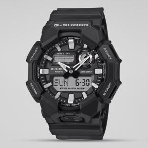 Casio G-Shock GA010-1A1DR LED Day Date Display Analog Digital Dial Black Resin Band Watch New