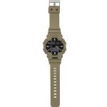 Casio G-Shock GA010-5ADR LED Day Date Display Analog Digital Dial Beige Resin Band Watch New