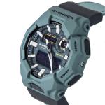 Casio G-Shock GA010CE-2ADR LED Day Date Display Analog Digital Dial Green Fabric Band Watch New